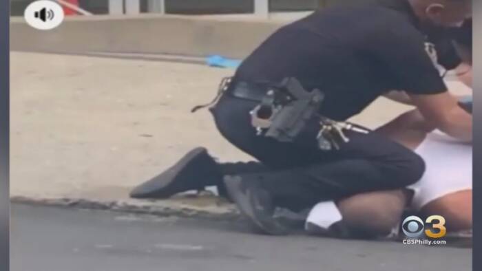 Examination-in-progress-after-video-shows-Allentown-cop-with-his-knee-on-mans-neck Examination in progress after video shows Allentown cop with his knee on man's neck  