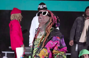 Lil Wayne rides high inside the skate park in Thug Life video