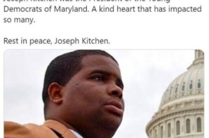 The leader of the Young Democrats of Maryland was discovered dead more than seven days after his vanishing.