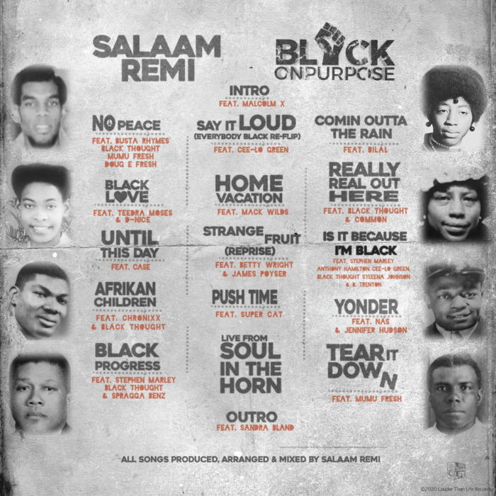 Black-On-Purpose-Final-Back-Cover Salaam Remi Returns With "Black on Purpose" Ft. Nas, Common & More! (Album)  