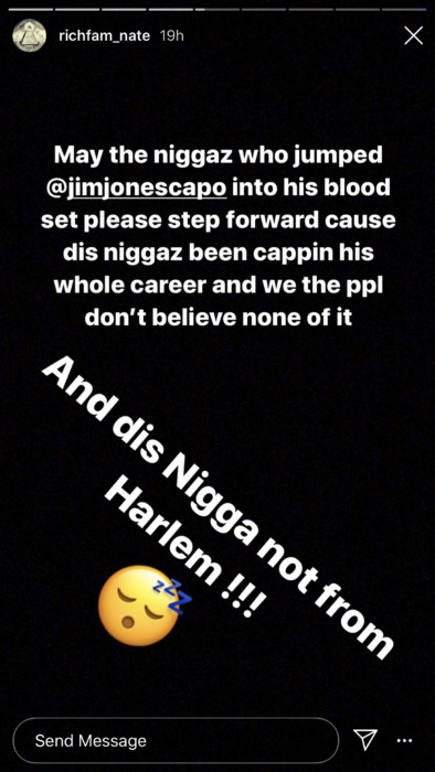 IMG_3726 DIPSET RAPPER JIM JONES GETS INTO A HEATED EXCHANGE WITH RICHFAM NATE  