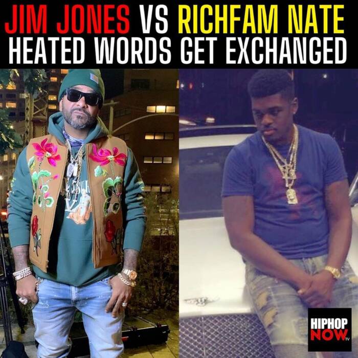 hiphopnowtv-hiphopnowtv-16048528196131 DIPSET RAPPER JIM JONES GETS INTO A HEATED EXCHANGE WITH RICHFAM NATE  