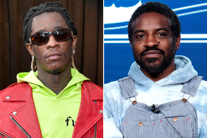 young-thug-andre-3000 Young Thug Claims He's Never Paid Attention to Andre 3000!  