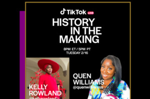 TONIGHT: Kelly Rowland Celebrates her Legacy for TikTok’s #MakeBlackHistory