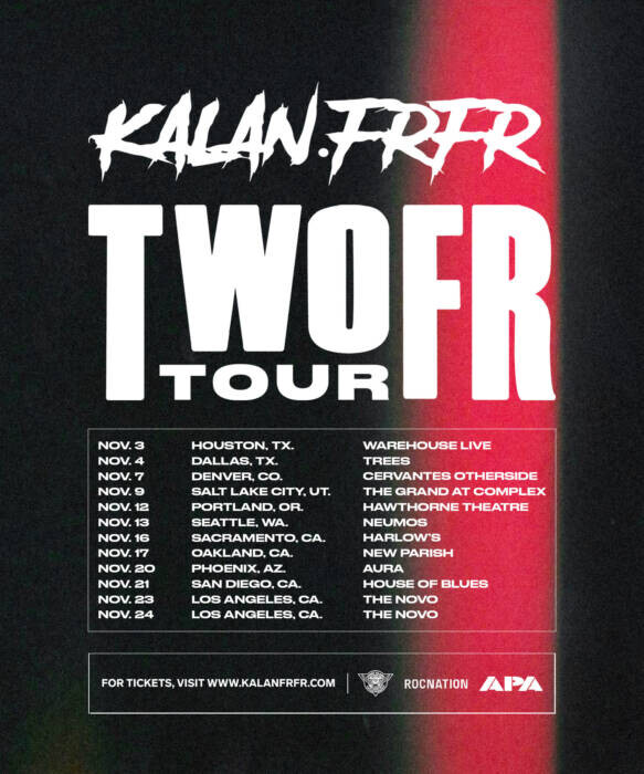 unnamed-30 Kalan.FrFr Announces TwoFr Tour Kicking Off In The Fall  