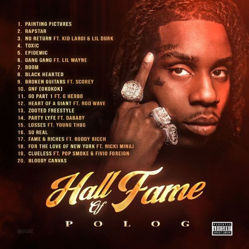 unnamed-3 POLO G REVEALS ALL STAR TRACKLIST FOR HIGHLY ANTICIPATED ALBUM HALL OF FAME TO BE RELEASED JUNE 11  