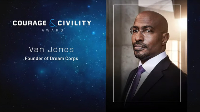 Courage-and-Civility-award-822x463-1 Van Jones Presented $100M By Jeff Bezos To Gift To Non-Profit Organizations 