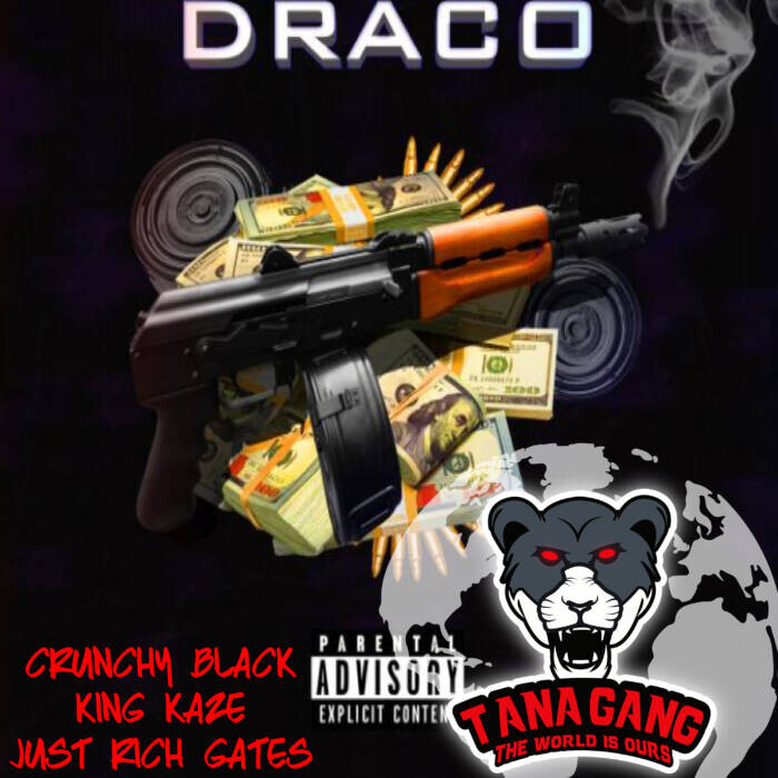 dracoart Crunchy Black - Draco featuring Just Rich Gates and King Kaze  