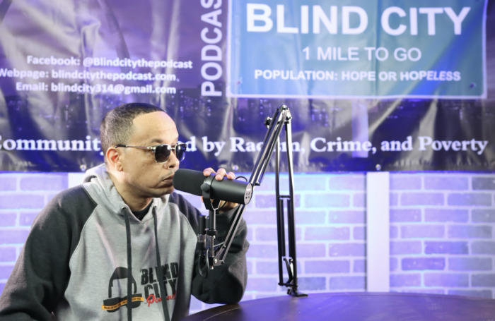 Bling-City2 Blind City The Podcast Creator Langford Cunningham’s Motivational Talks Help Youth Battling Various Issues  