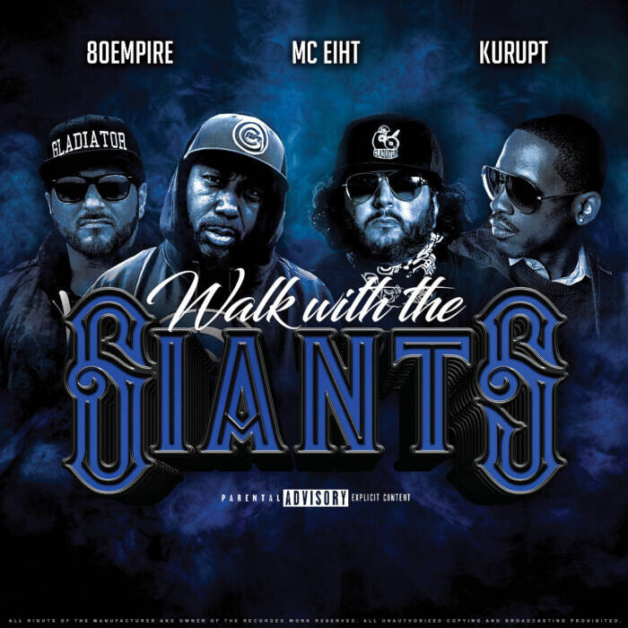 80EMPIRE-Walk-with-the-giants Billboard Charting, Multi- Platinum- Rap Pioneers 80 EMPIRE Announce FAT BEATS DISTRO DEAL & Debut: “ANTHEMS AND ICONS” ft. KRS-ONE, NEMS, GRAFH, SWIFTY MCVAY, & More!  