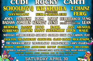 Kid Cudi, A$AP Rocky, & Playboi Carti To Headline The Smokers Club Fest April 30th In SoCal