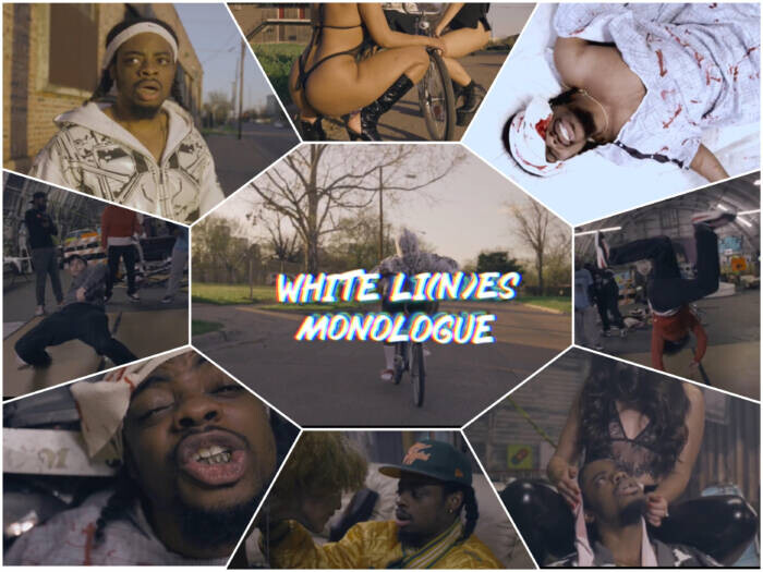 unnamed Texas Rapper, Meka Jackson, Explores the Allure and Horrors of Drug Addiction in Eccentric New Video, “White Li(N)es Monologue” 