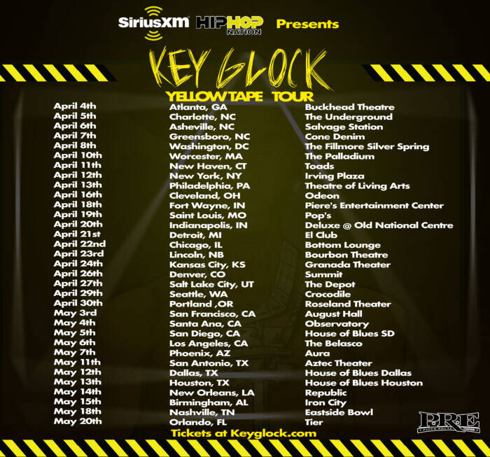 unnamed-1-5 Key Glock Announces "The Yellow Tape Tour," Kicking Off In April 