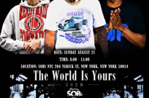 Neek Bucks Headlines “The World Is Yours” Show at SOB’s featuring Dub Aura, Lou Maurice, and More