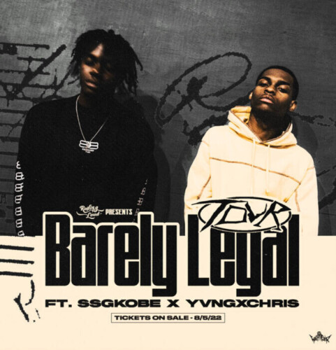 unnamed-1-4-481x500 SSGKOBE AND YVNGXCHRIS ANNOUCES CO-HEADLINING “BARELY LEGAL” TOUR PRESENTED BY ROLLING LOUD  