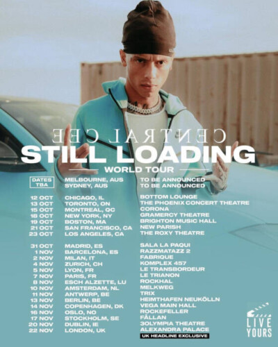 unnamed-3-400x500 Central Cee Announces "Still Loading" World Tour  