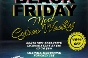 IT’S TIME OF “BLACK FRIDAY MEET CYBER WEEKLY” SAVE NOW 40% ON BEATS, MUSIC AND GRAPHIC DESIGN SERVICES