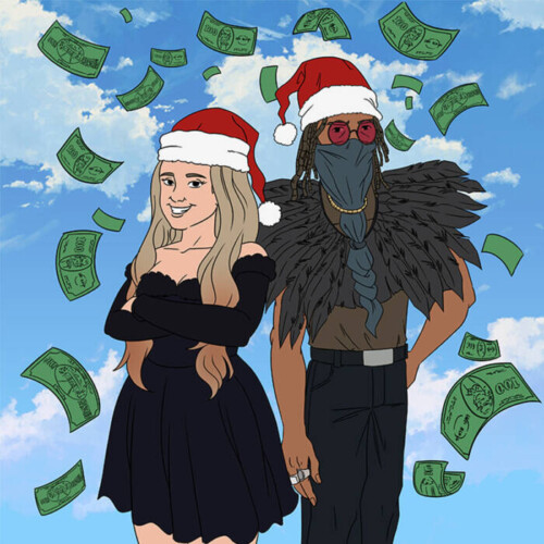 santa-can-you-make-it-rain-500x500 Brianna and Azazus are naughty not so nice this Christmas on “Santa Can You Make It Rain”  