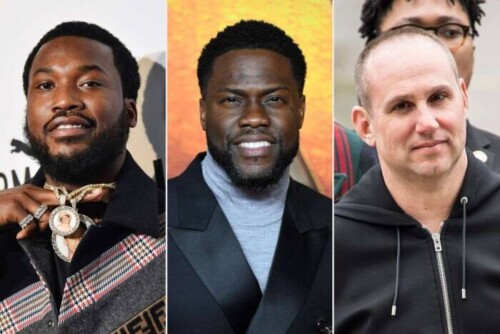 Meek-Mill-Kevin-Hart-and-76ers-Owner-Michael-Rubin-5c6d5ce52af34bf7aaf64d0466866a38-500x334 Michael Rubin, Meek Mill, and Kevin Hart Announce $7M Donation to Philadelphia’s Low-Income Students in Need  
