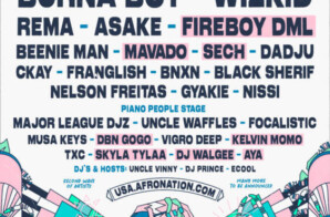 Afro Nation Adds Fireboy DML, Sech, Mavado & More to AN Miami 2023