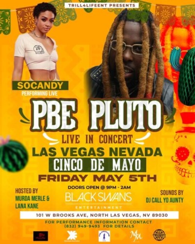 PBE-PLUTO-LIVE-IN-CONCERTSoCandy-400x500 CATCH R&B / HIPHOP SENSATION PERFORMING LIVE IN LAS VEGAS  